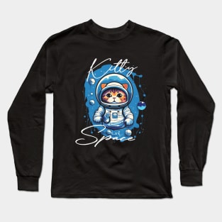 Kitty In Space Long Sleeve T-Shirt